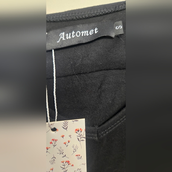 AUTOMET Jumpsuit for Women Black Casual Size Small Summer Comfy Beach Vacation - Picture 5 of 9